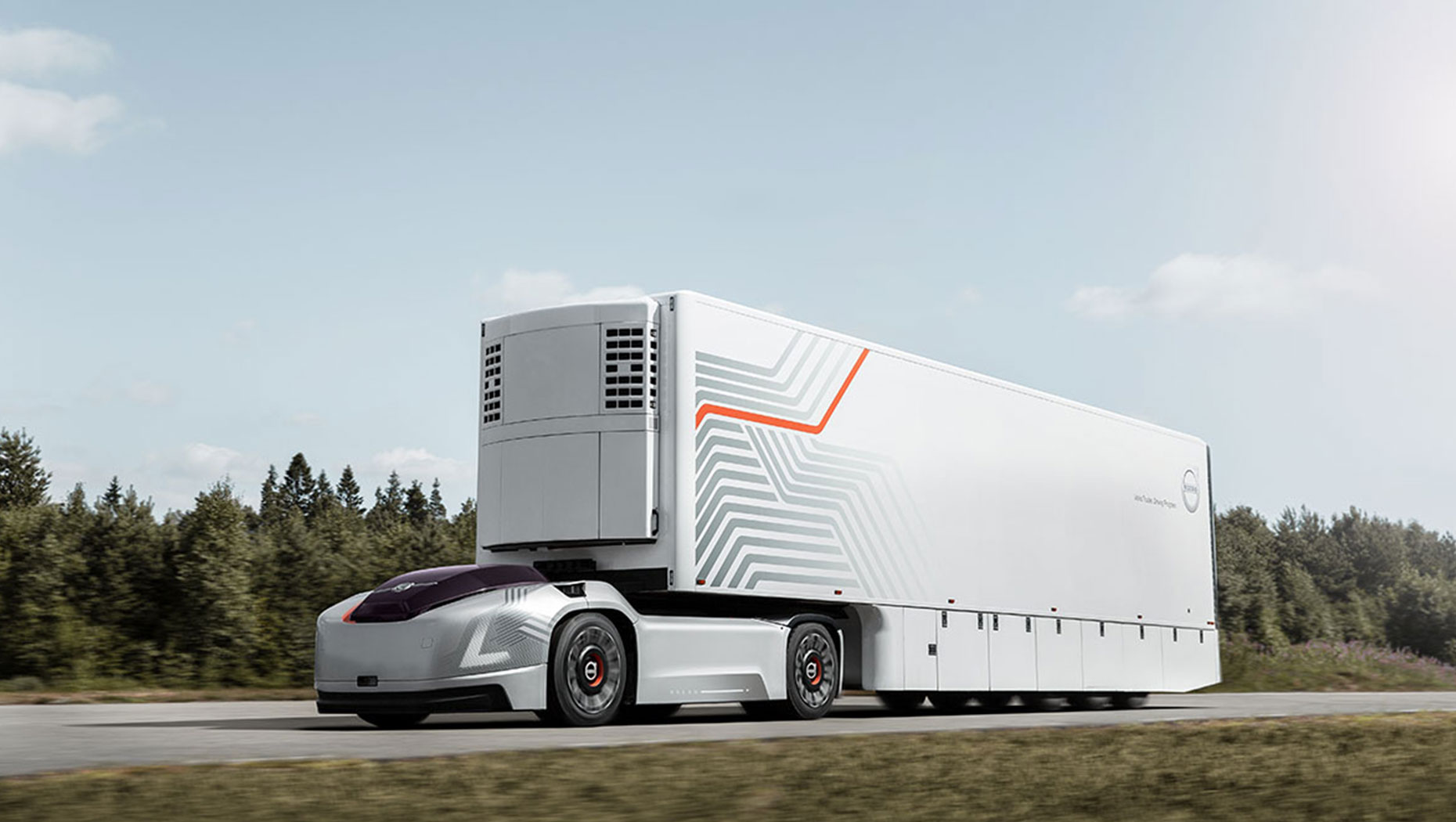 Volvo Trucks presents future transport solution with autonomous