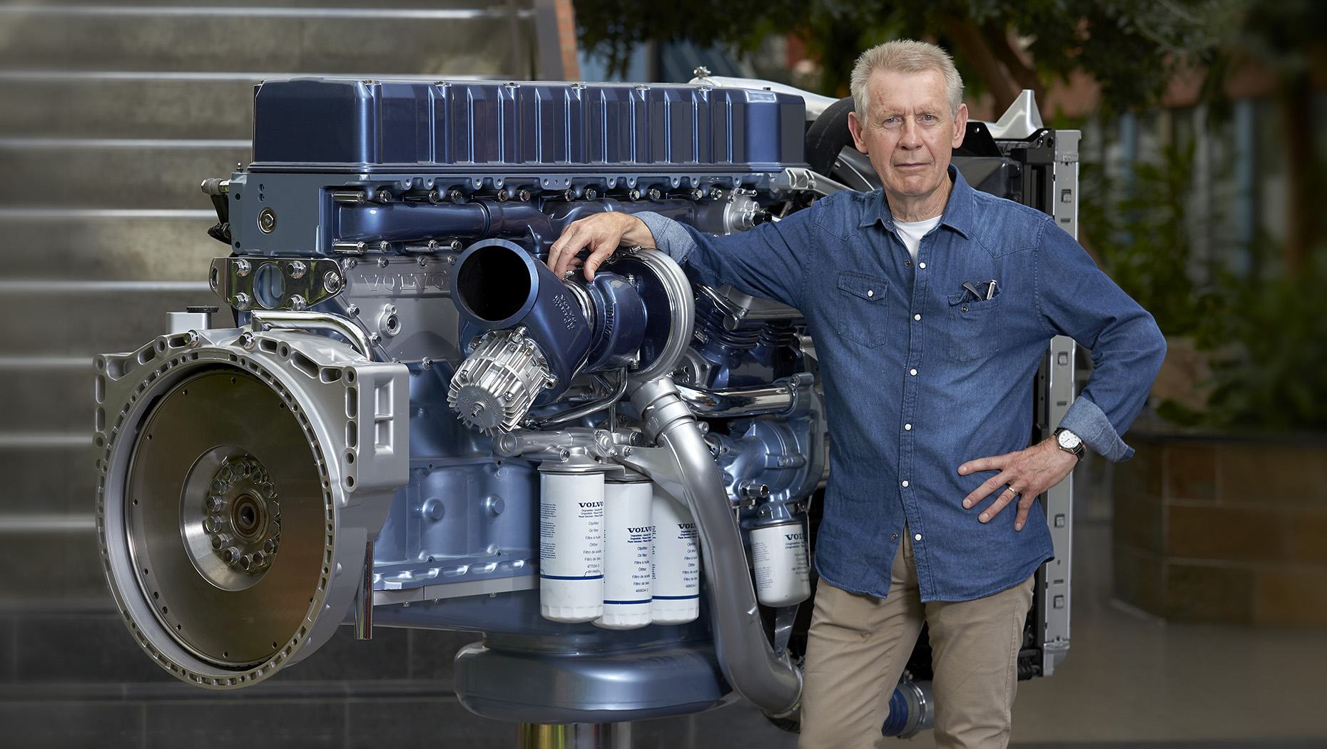The D12 engine Volvo Trucks