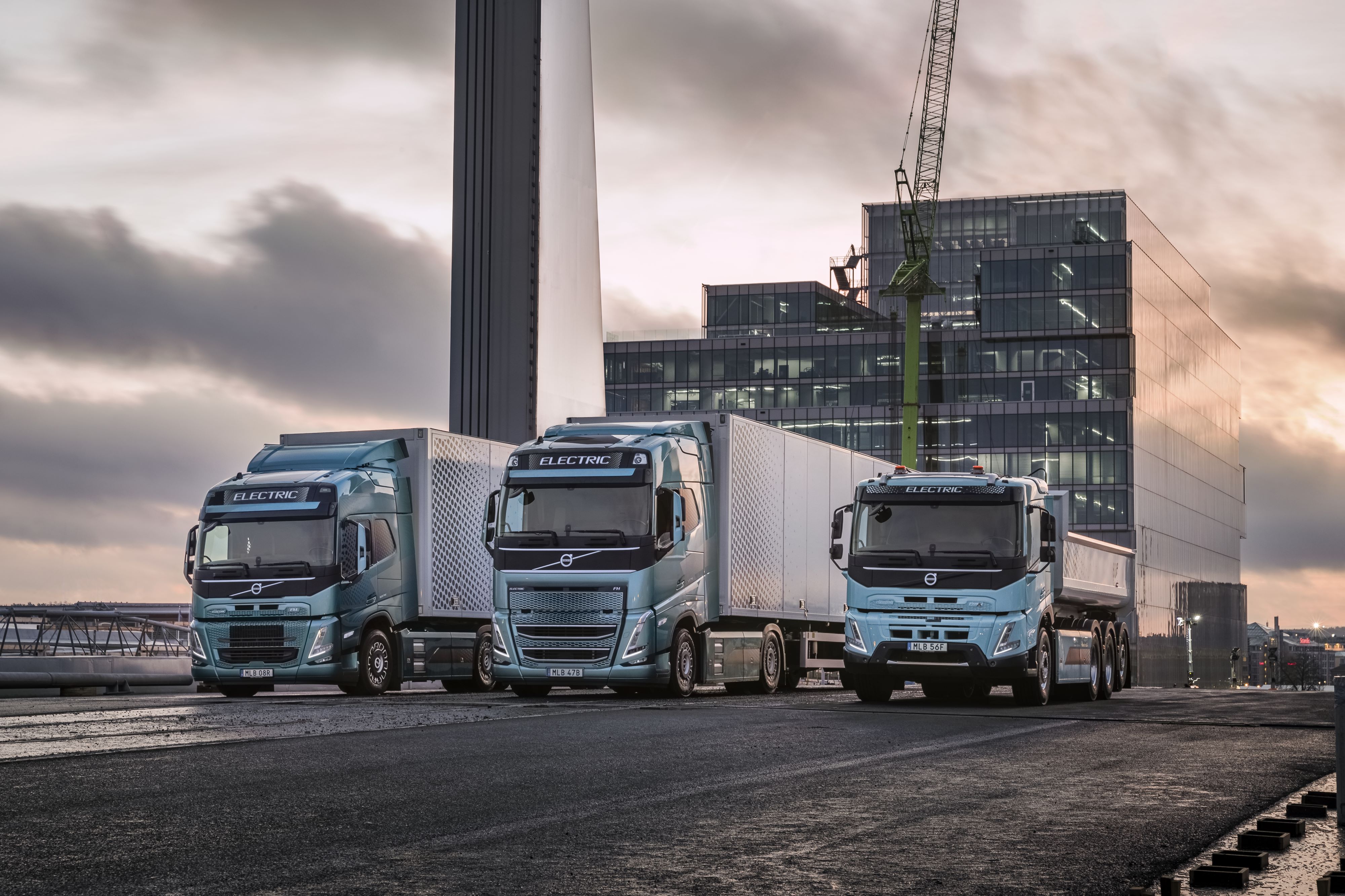 Volvo electric cheap truck price